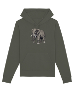 ELEFANT 3 -  INDIAN -  TRIBAL Hanorac Unisex Drummer