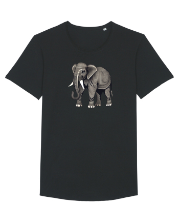 ELEFANT 3 -  INDIAN -  TRIBAL Black