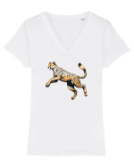GHEPARD 1 ALERGAND - SARIND Tricou mânecă scurtă guler V Damă Evoker