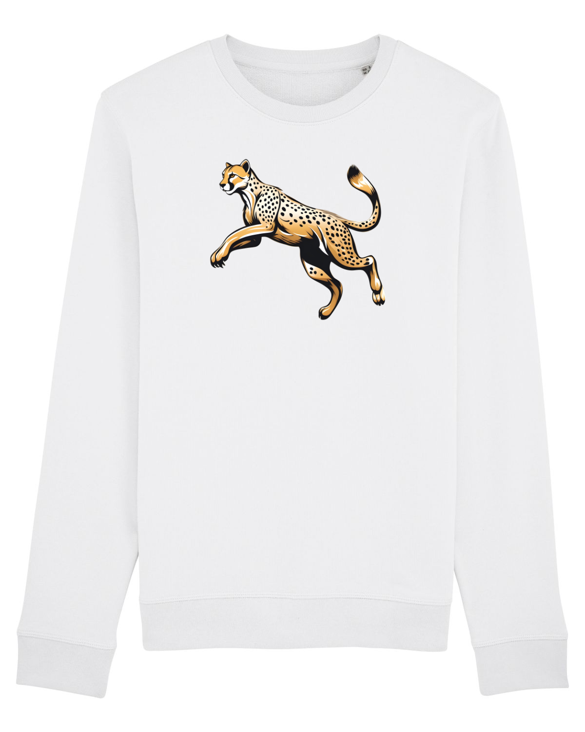 Bluză mânecă lungă Unisex Rise White