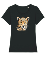GHEPARD 2 - MISTERIOS Tricou mânecă scurtă guler larg fitted Damă Expresser