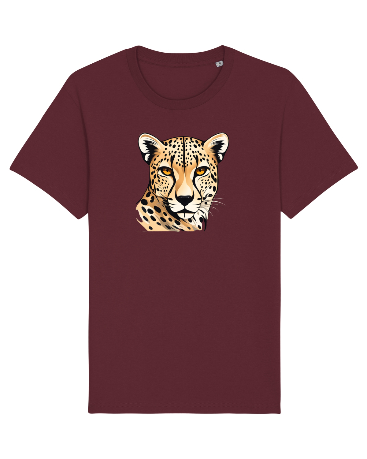 Tricou mânecă scurtă Unisex Rocker Burgundy