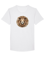 LEU 3 - REGELE JUNGLEI Tricou mânecă scurtă guler larg Bărbat Skater