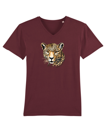 LEOPARD 1 Burgundy