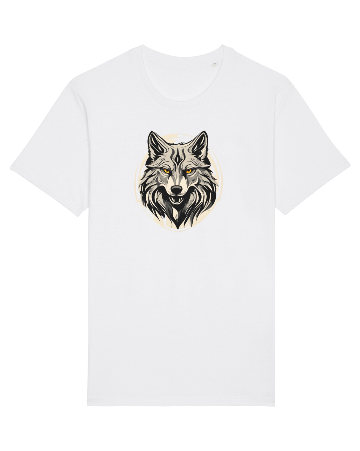 Tricou mânecă scurtă Unisex Rocker White
