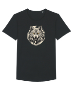 LUP 1  Tricou mânecă scurtă guler larg Bărbat Skater