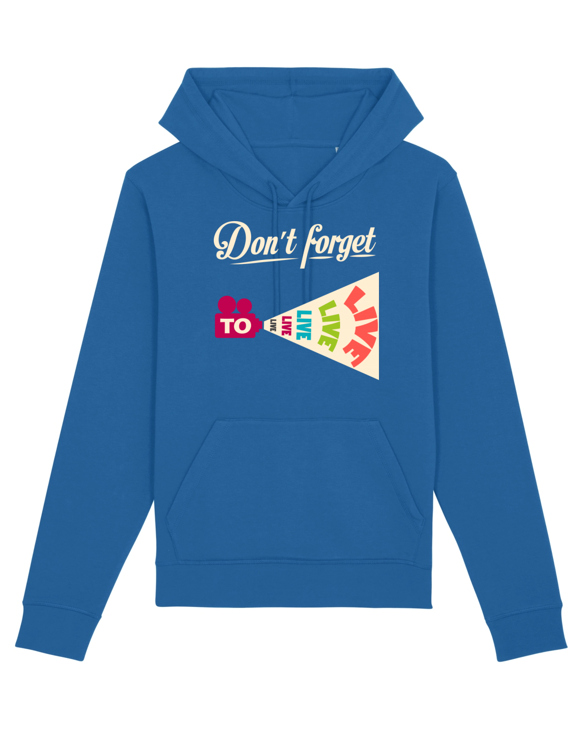 Hanorac Unisex Drummer Royal Blue