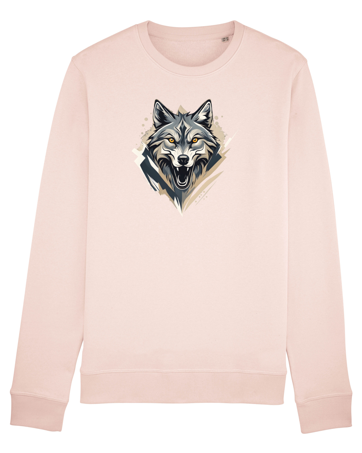Bluză mânecă lungă Unisex Rise Candy Pink