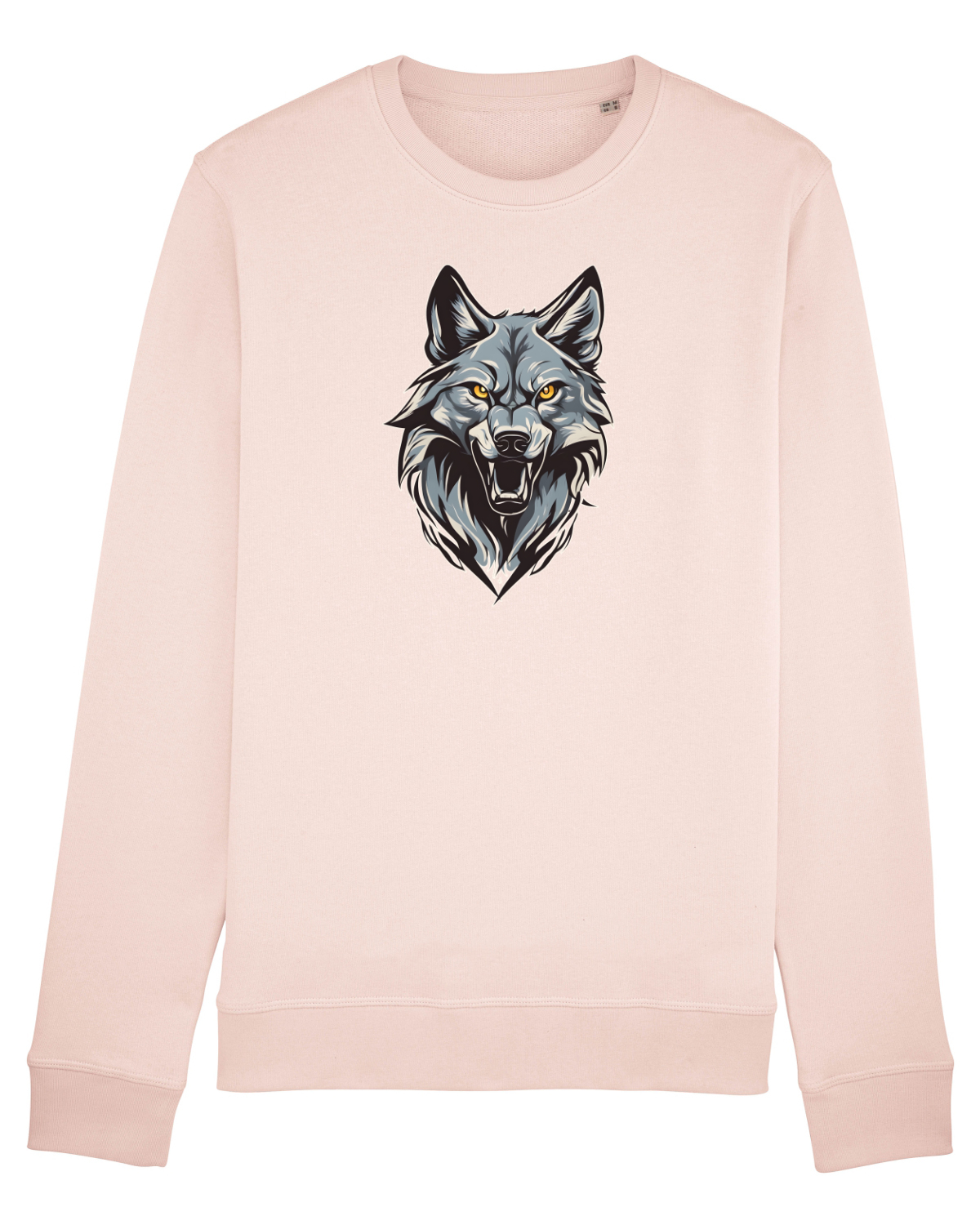 Bluză mânecă lungă Unisex Rise Candy Pink
