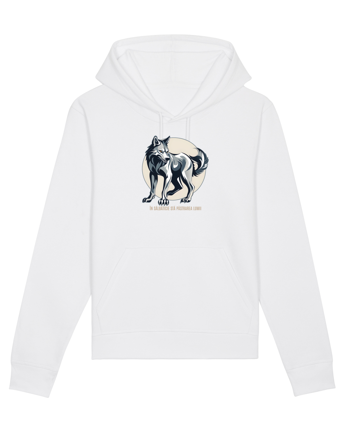 Hanorac Unisex Drummer White