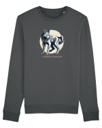 LUP 4 - IN SALBATICIE STA PASTRAREA LUMII Bluză mânecă lungă Unisex Rise