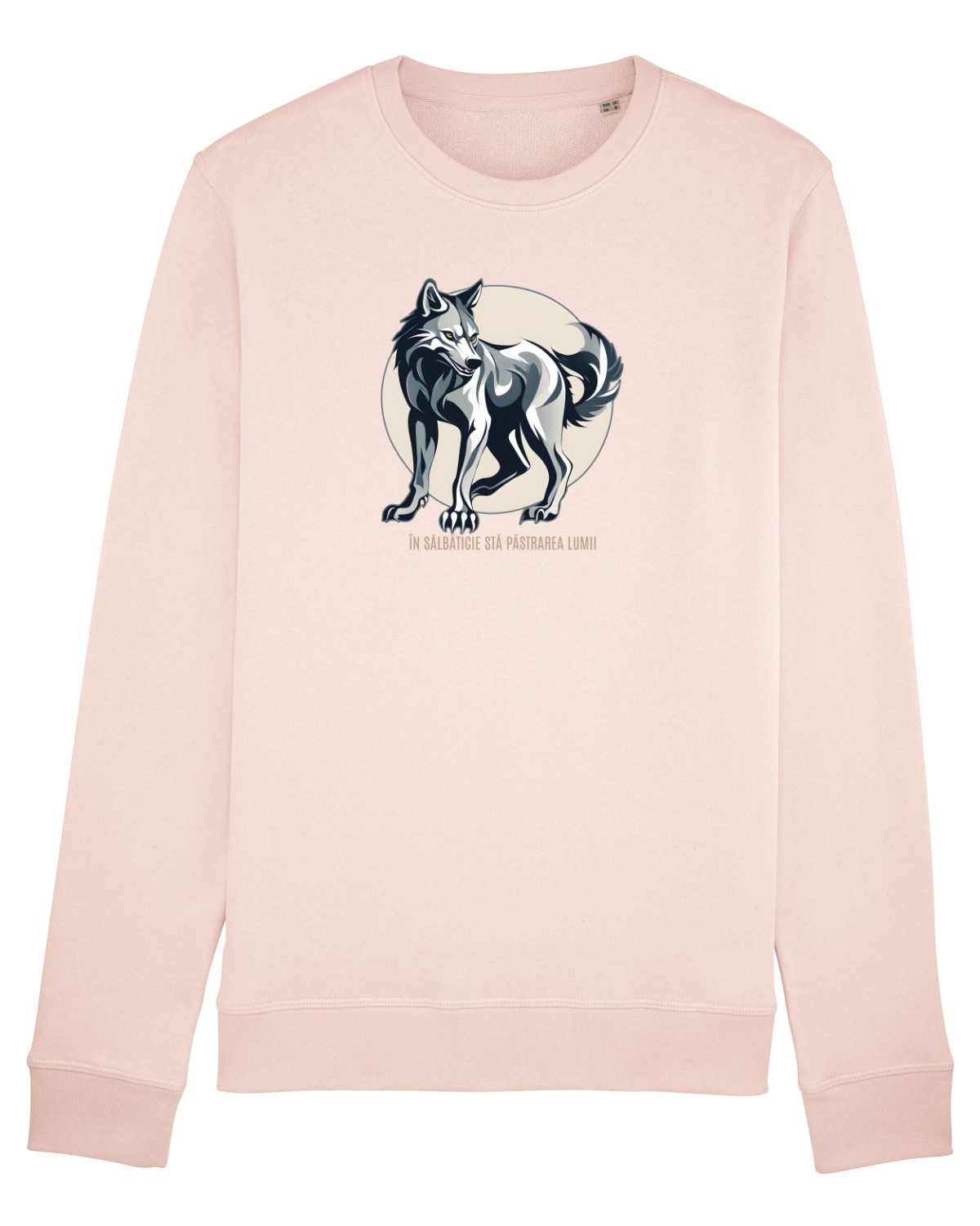 Bluză mânecă lungă Unisex Rise Candy Pink