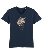 LUP 5 -  NU M-AM SCHIMBAT, M-AM TREZIT! Tricou mânecă scurtă guler V Bărbat Presenter