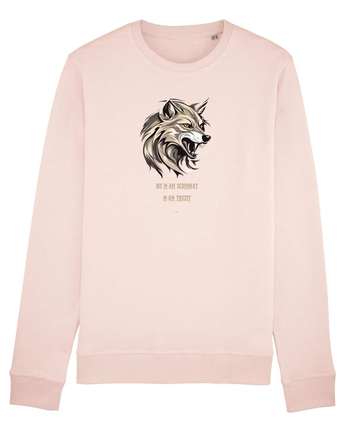 Bluză mânecă lungă Unisex Rise Candy Pink