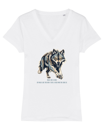 LUP 6 -  WALK LIKE A KING, OR WALK LIKE  U DON`T GIVE A F* WHO THE KING IS White