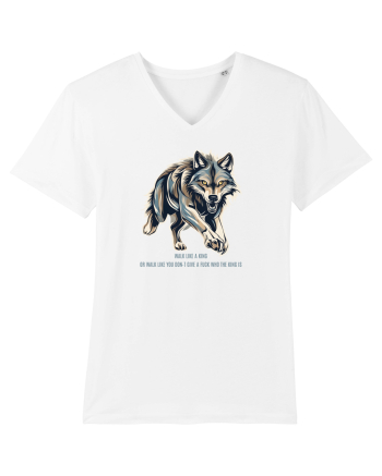 LUP 6 -  WALK LIKE A KING, OR WALK LIKE  U DON`T GIVE A F* WHO THE KING IS White