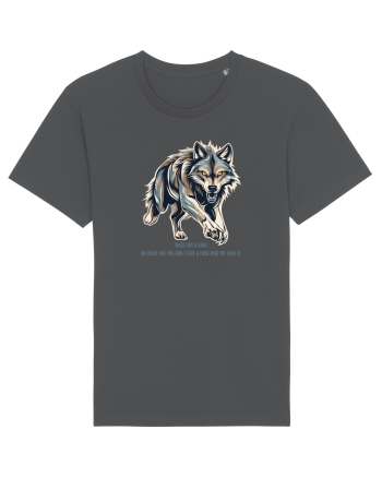 LUP 6 -  WALK LIKE A KING, OR WALK LIKE  U DON`T GIVE A F* WHO THE KING IS Anthracite