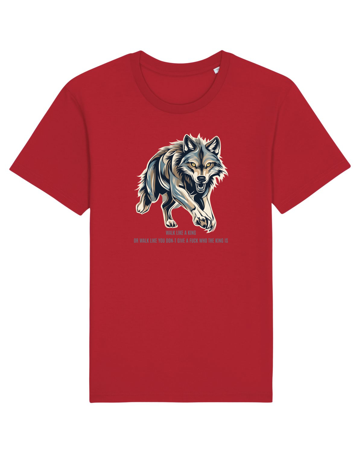 Tricou mânecă scurtă Unisex Rocker Red