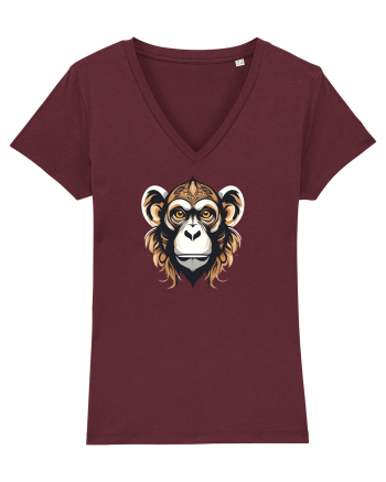 MAIMUTA 1 - CIMPANZEU BONOBO Burgundy