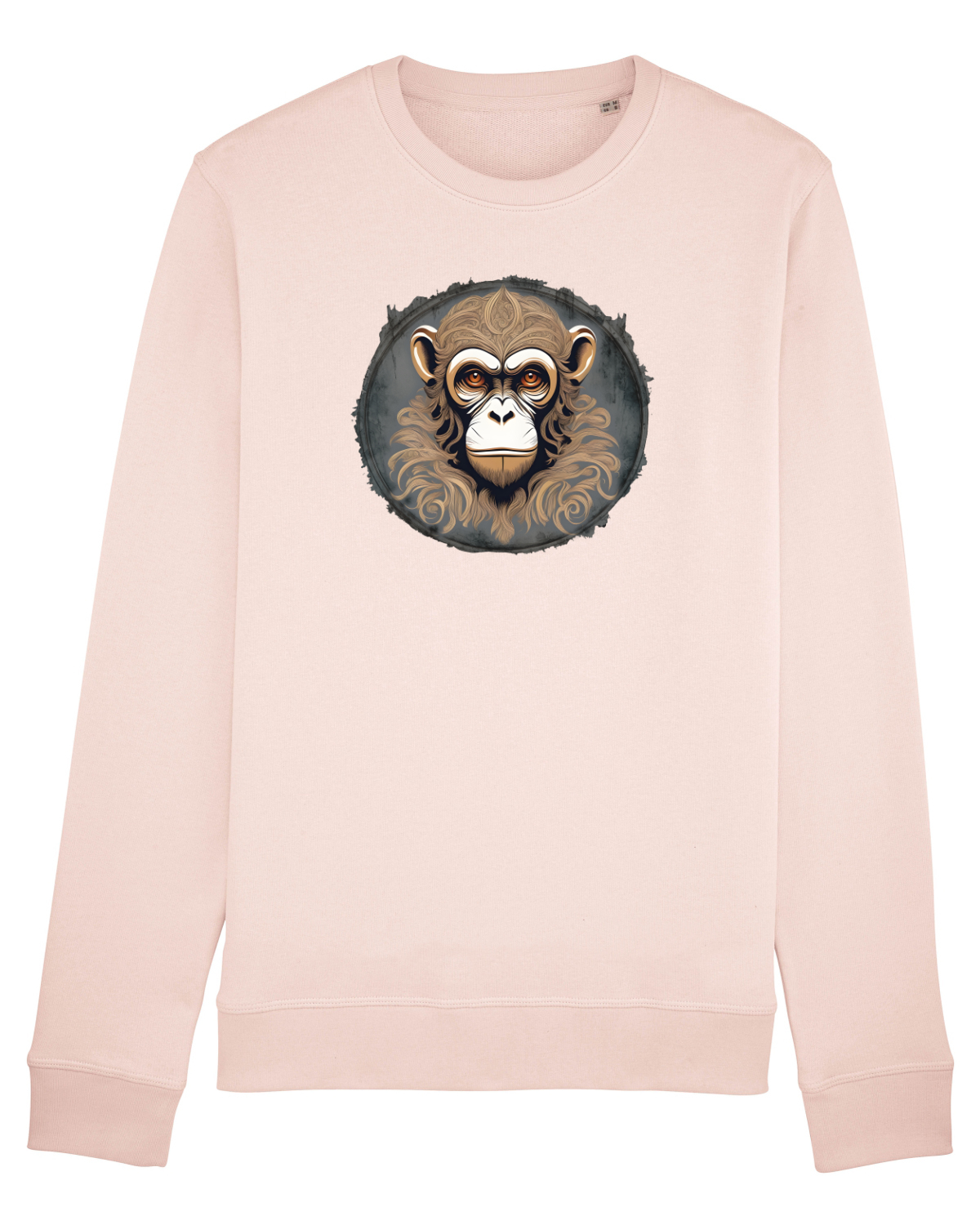 Bluză mânecă lungă Unisex Rise Candy Pink
