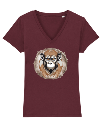 MAIMUTA 4-  MACAC - AFRICA Burgundy