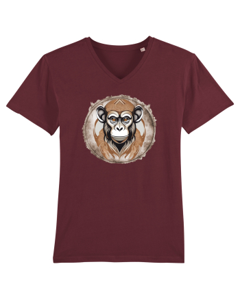 MAIMUTA 4-  MACAC - AFRICA Burgundy