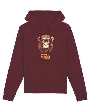 MAIMUTA 5 - CIMPANZEU -  War for the Planet of the Apes tribut Burgundy