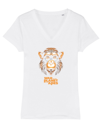 MAIMUTA 5 - CIMPANZEU -  War for the Planet of the Apes tribut White