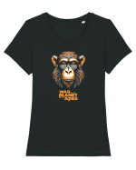 MAIMUTA 5 - CIMPANZEU -  War for the Planet of the Apes tribut Tricou mânecă scurtă guler larg fitted Damă Expresser