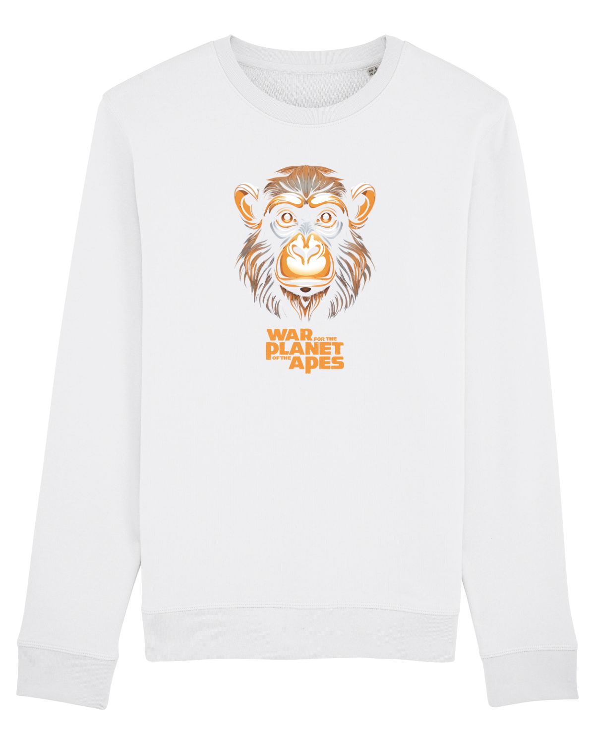 Bluză mânecă lungă Unisex Rise White