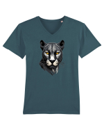 PANTERA NEAGRA 1 Tricou mânecă scurtă guler V Bărbat Presenter