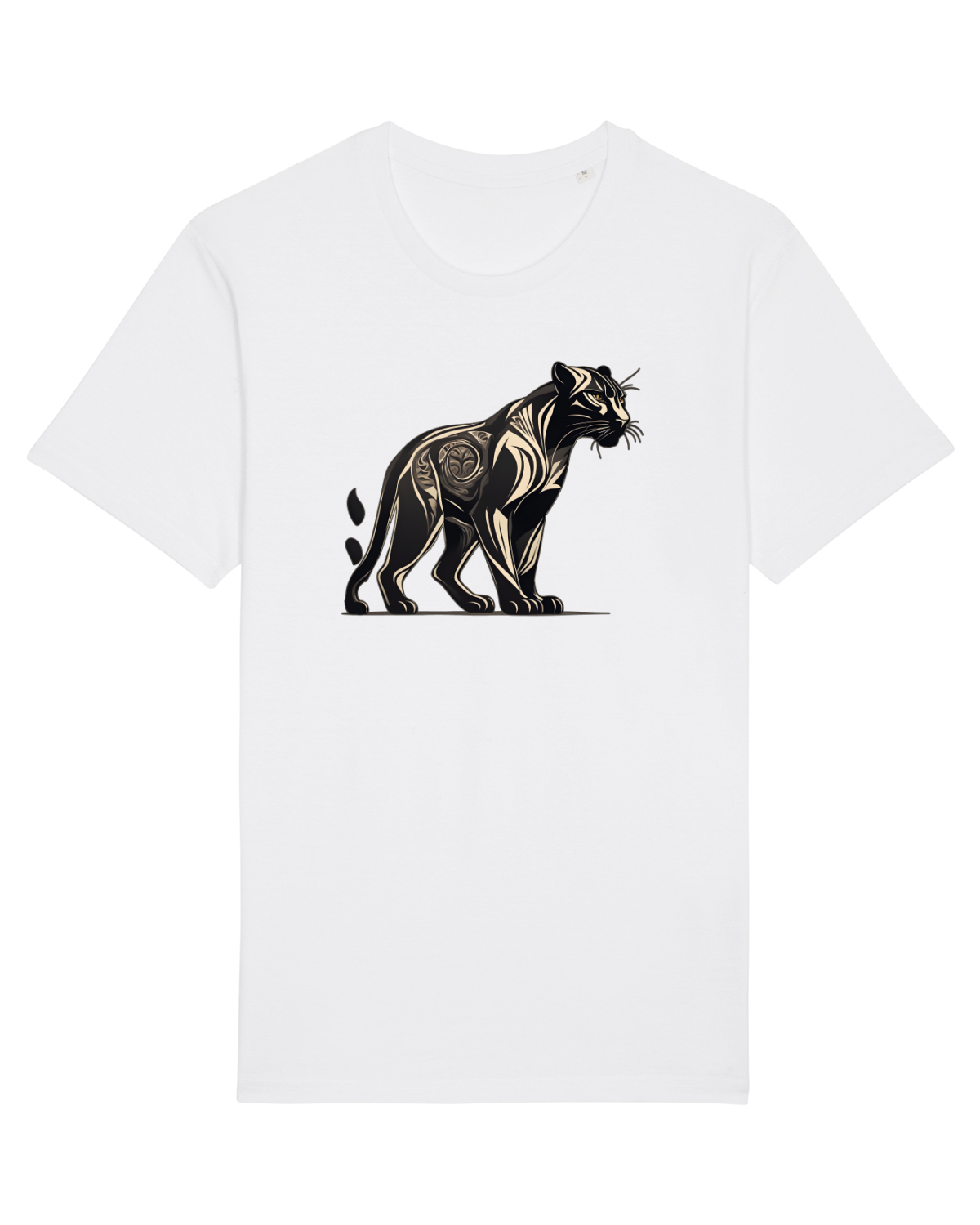 Tricou mânecă scurtă Unisex Rocker White