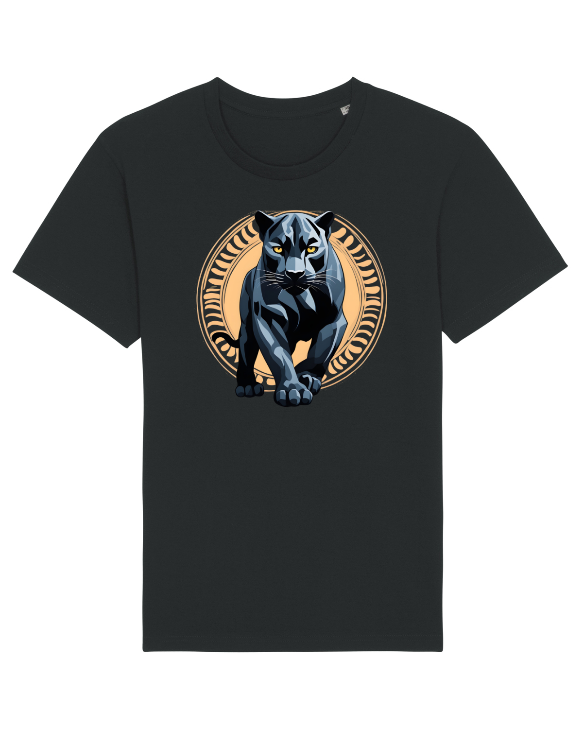 Tricou mânecă scurtă Unisex Rocker Black