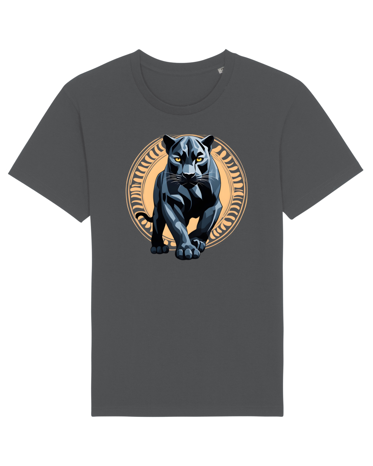 Tricou mânecă scurtă Unisex Rocker Anthracite
