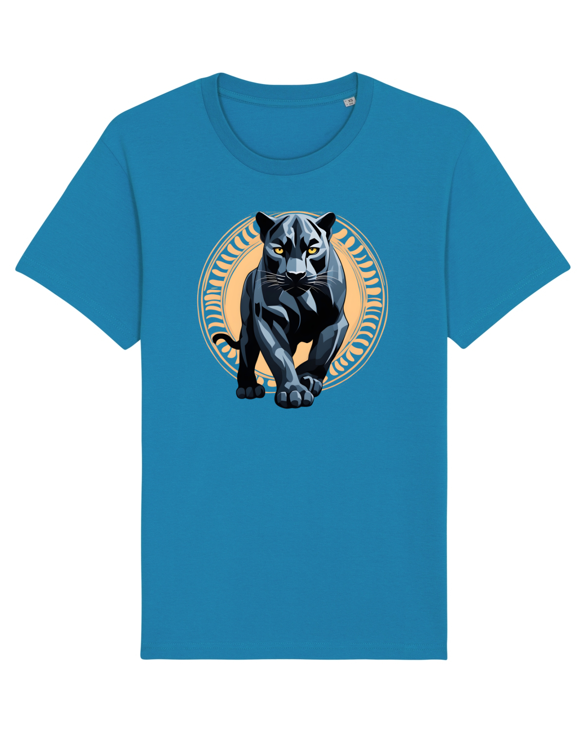 Tricou mânecă scurtă Unisex Rocker Azur