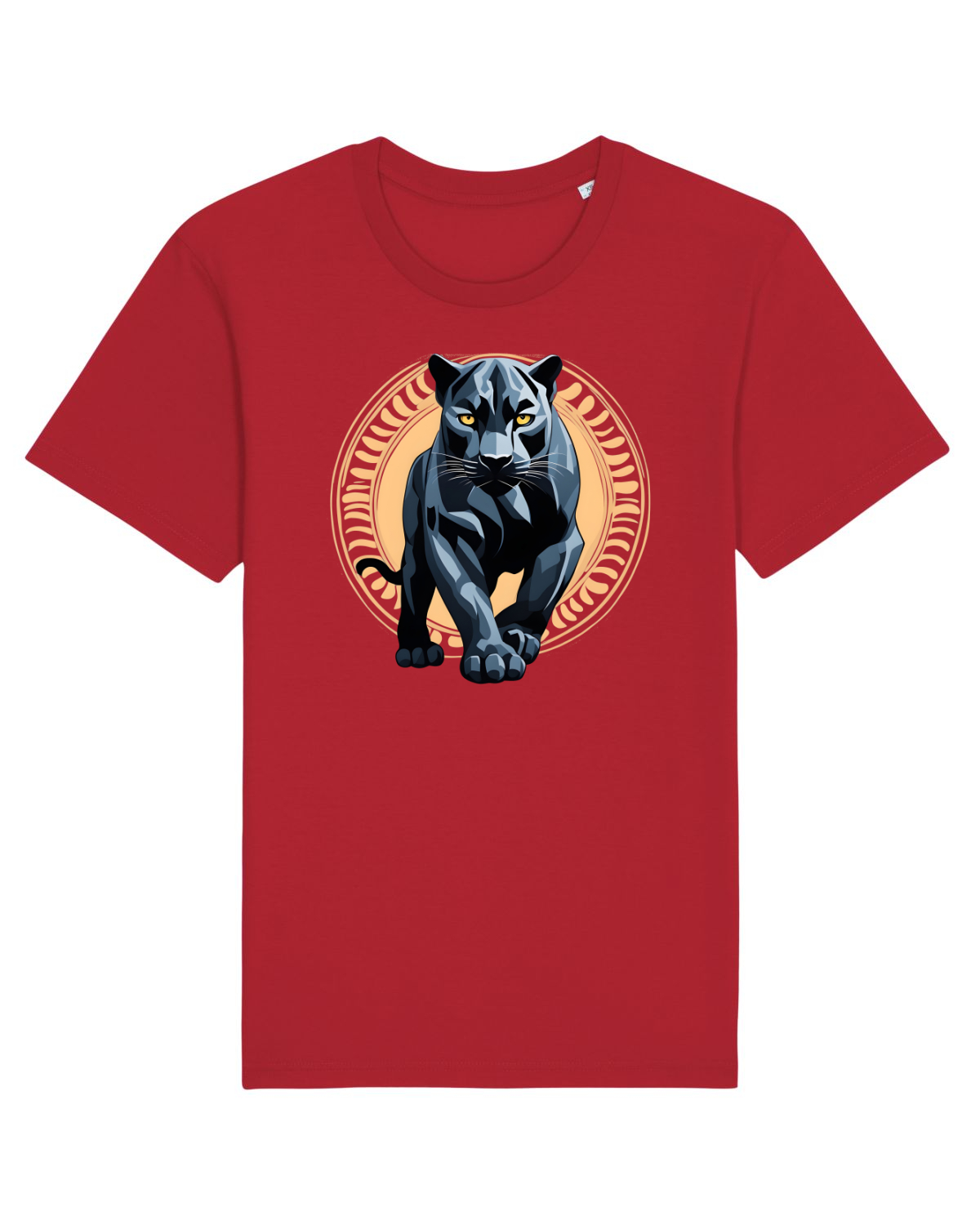 Tricou mânecă scurtă Unisex Rocker Red