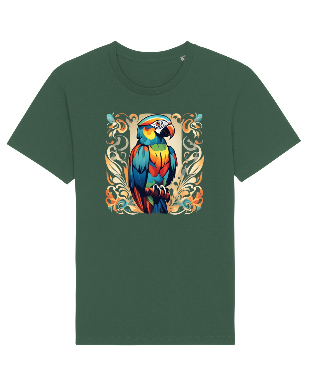 Tricou mânecă scurtă Unisex Rocker Bottle Green