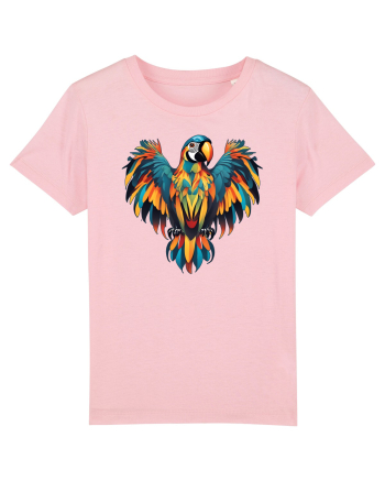 PAPAGAL 2 - aripi desfacute Cotton Pink