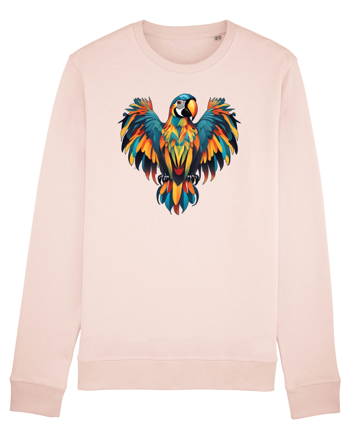 Bluză mânecă lungă Unisex Rise Candy Pink