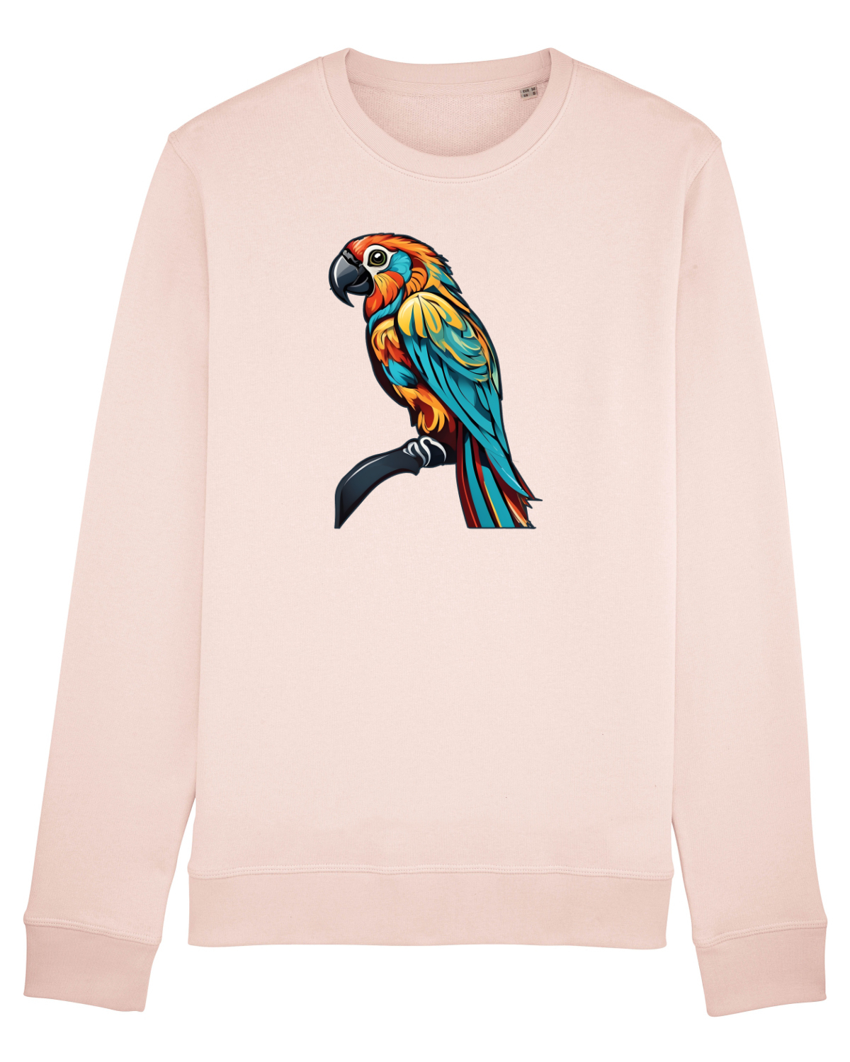 Bluză mânecă lungă Unisex Rise Candy Pink