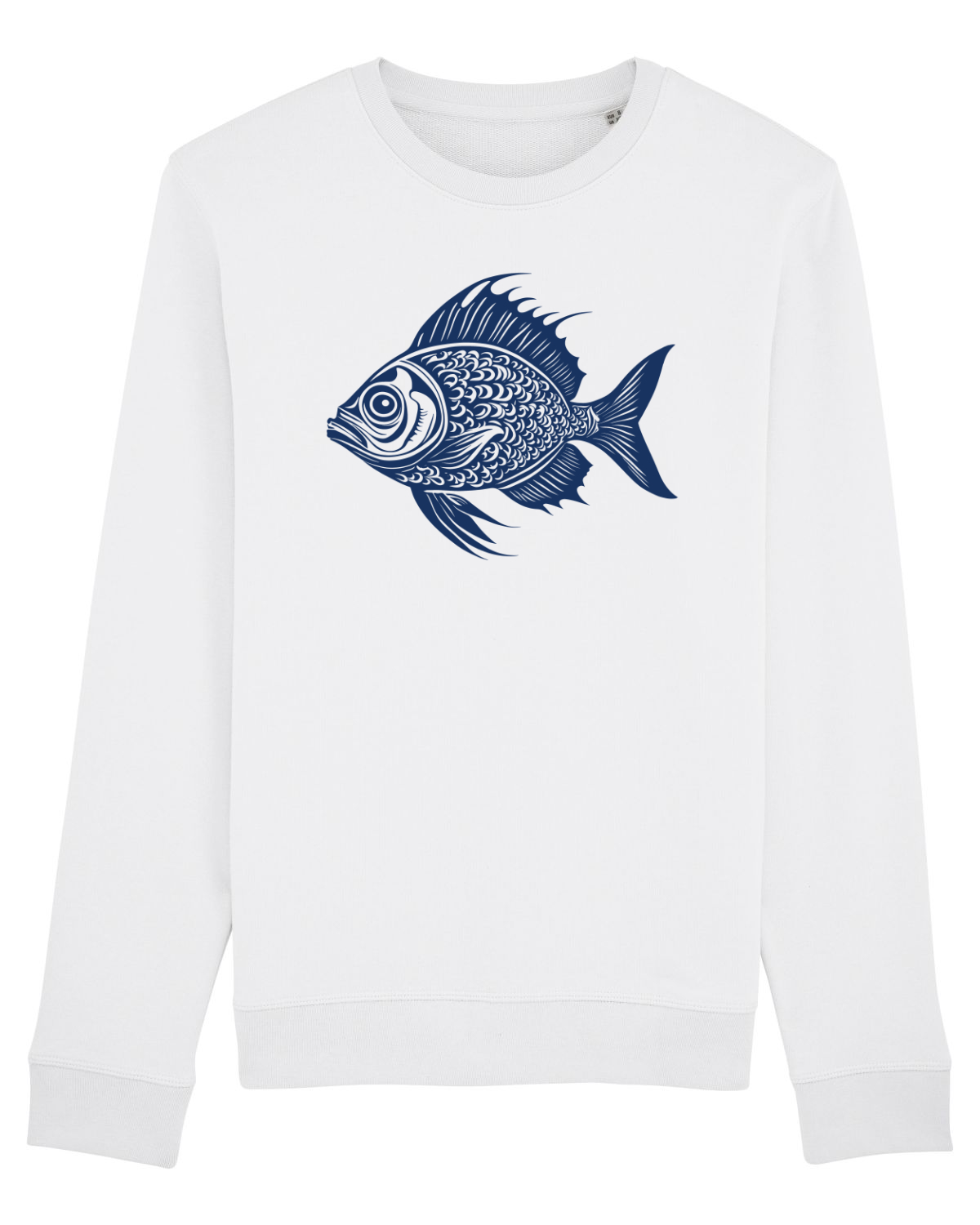 Bluză mânecă lungă Unisex Rise White