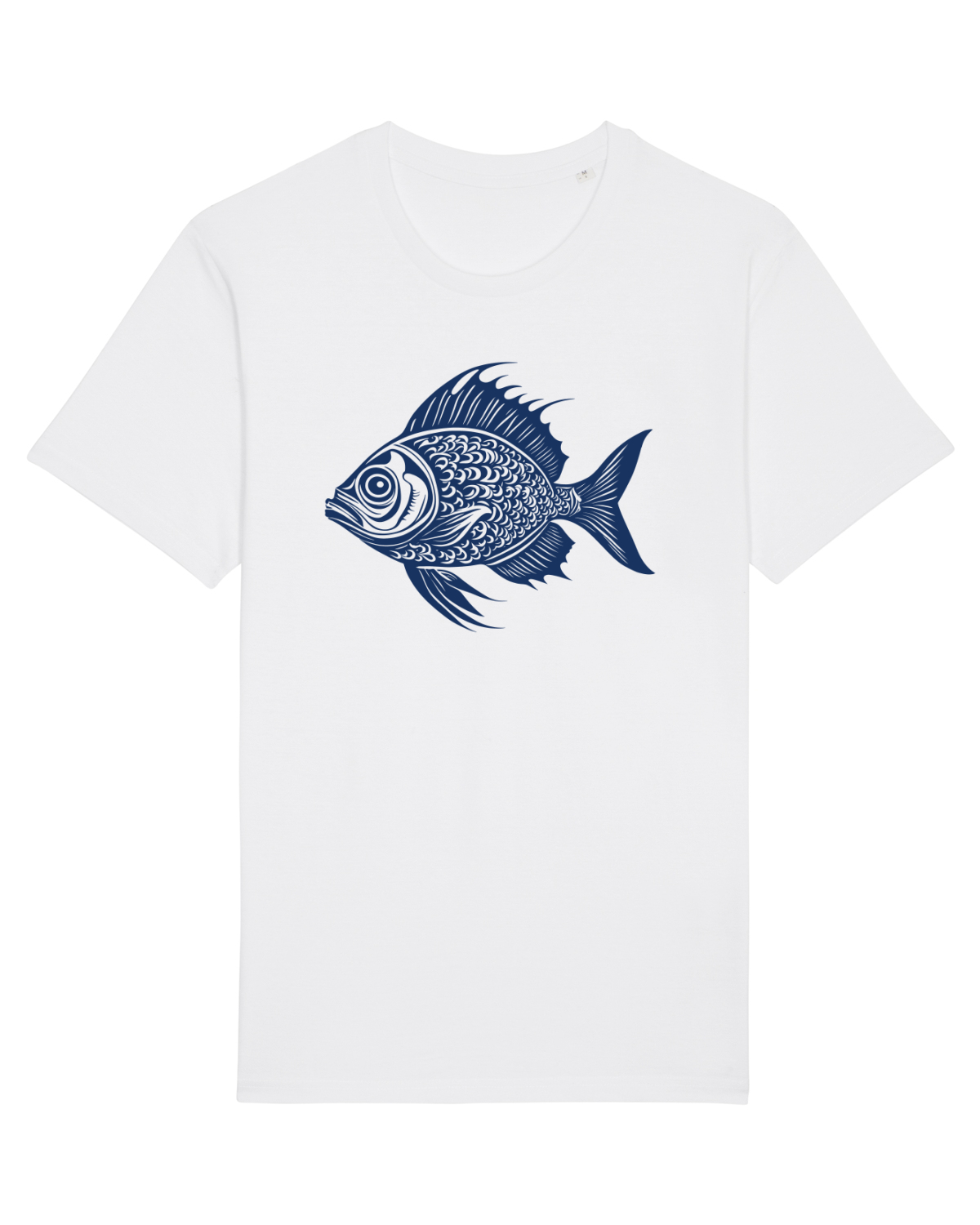 Tricou mânecă scurtă Unisex Rocker White