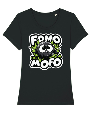 Fomo like a Mofo - Fluffy creature Black