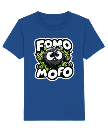 Fomo like a Mofo - Fluffy creature Majorelle Blue
