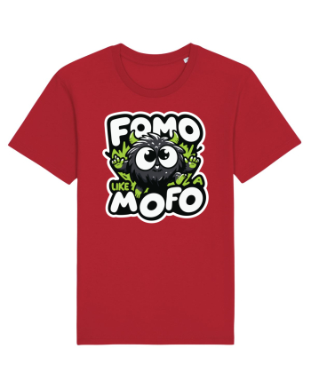 Fomo like a Mofo - Fluffy creature Red