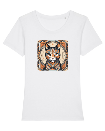PISICA Art Deco  White