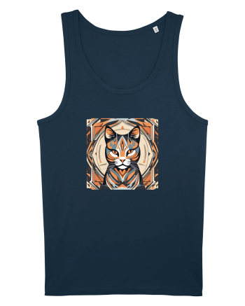 PISICA Art Deco  Navy