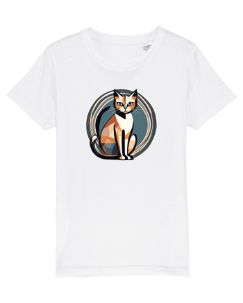 PISICA Art Deco  2 White
