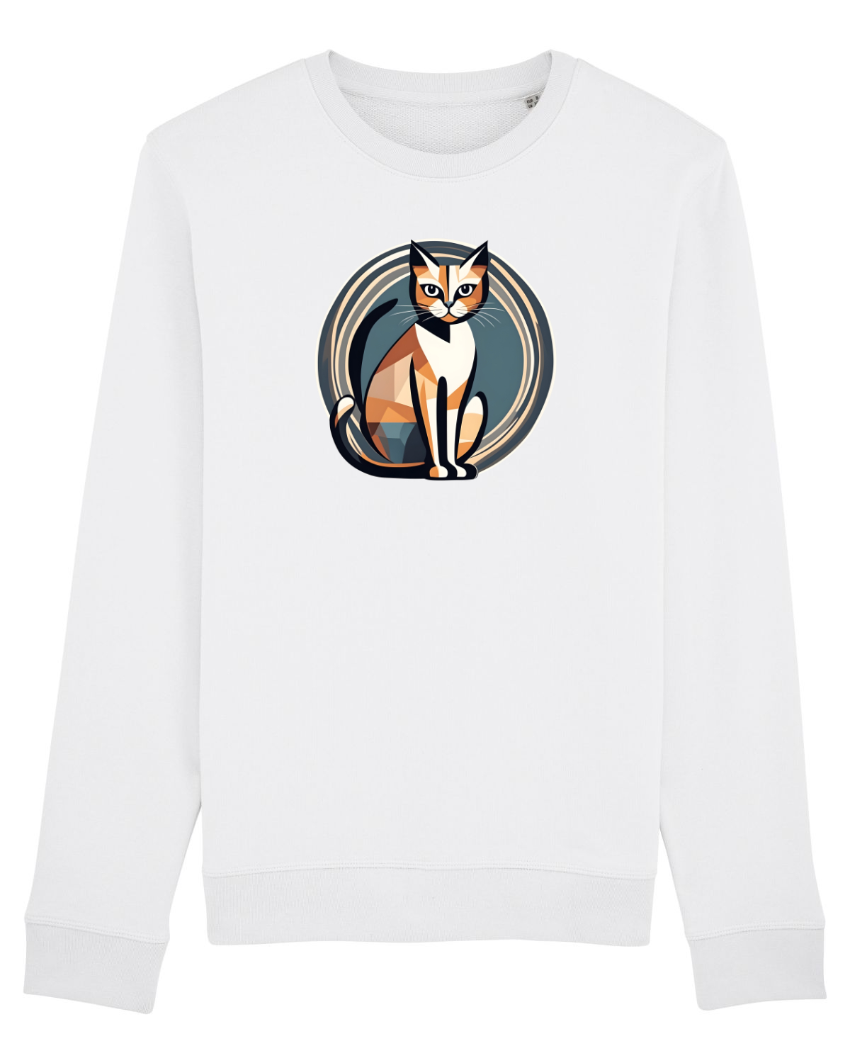 Bluză mânecă lungă Unisex Rise White