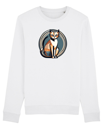 PISICA Art Deco  2 White